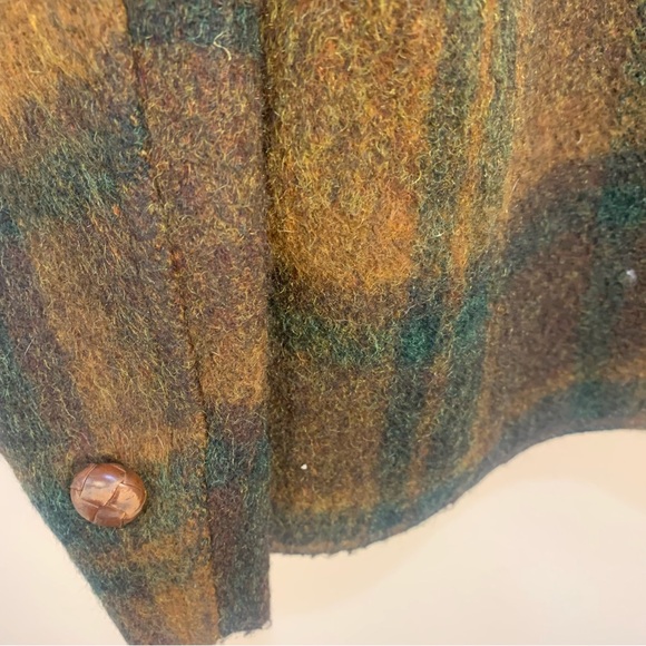 VTG Lakeland Sportswear Buffalo Plaid Sherpa Fleece Lined Jacket - Picture 14 of 15